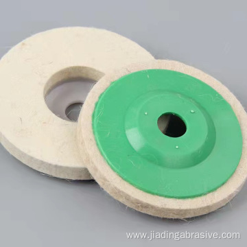 wool felt polishing wheel for stainless steel